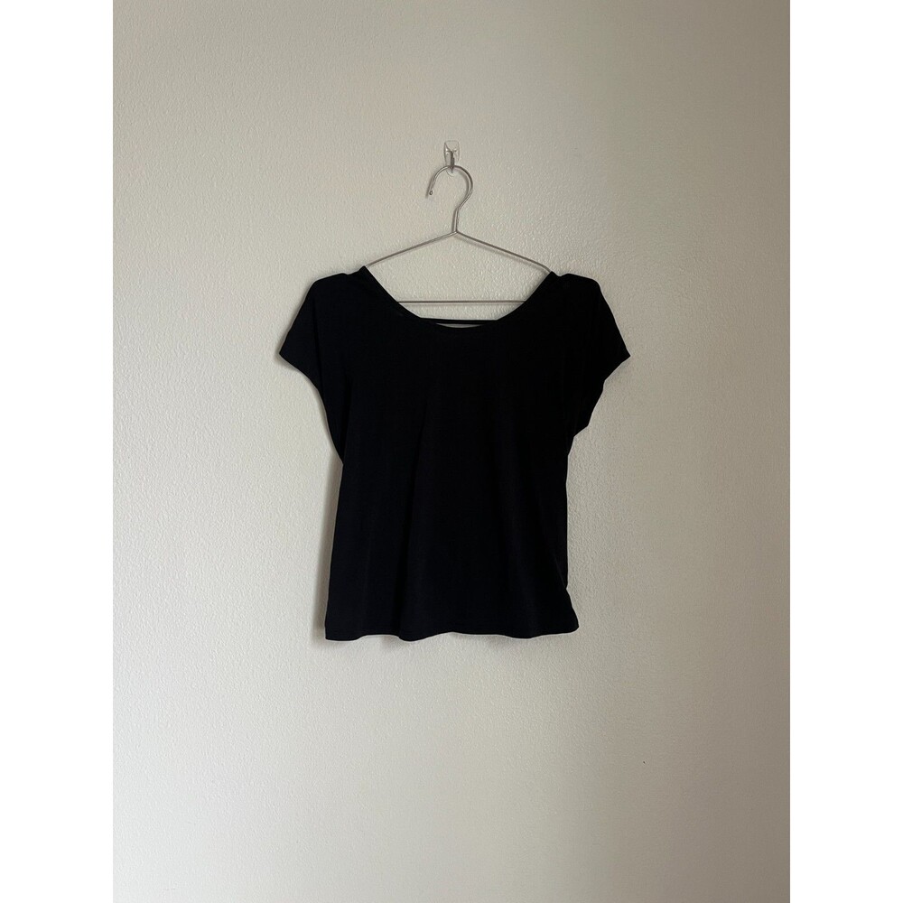 Lululemon Women's Twist It Tee In Black Size Us 6 - image 1